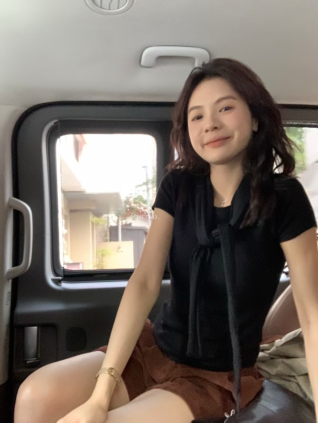 兩件套短袖帶披肩1