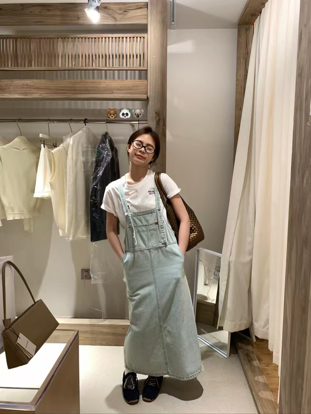 實穿減齡休閒吊帶褲11