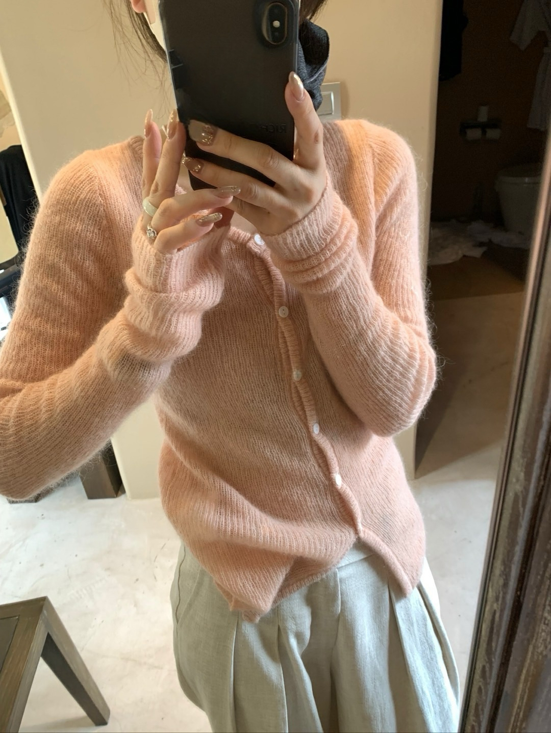 馬海毛織小衫16