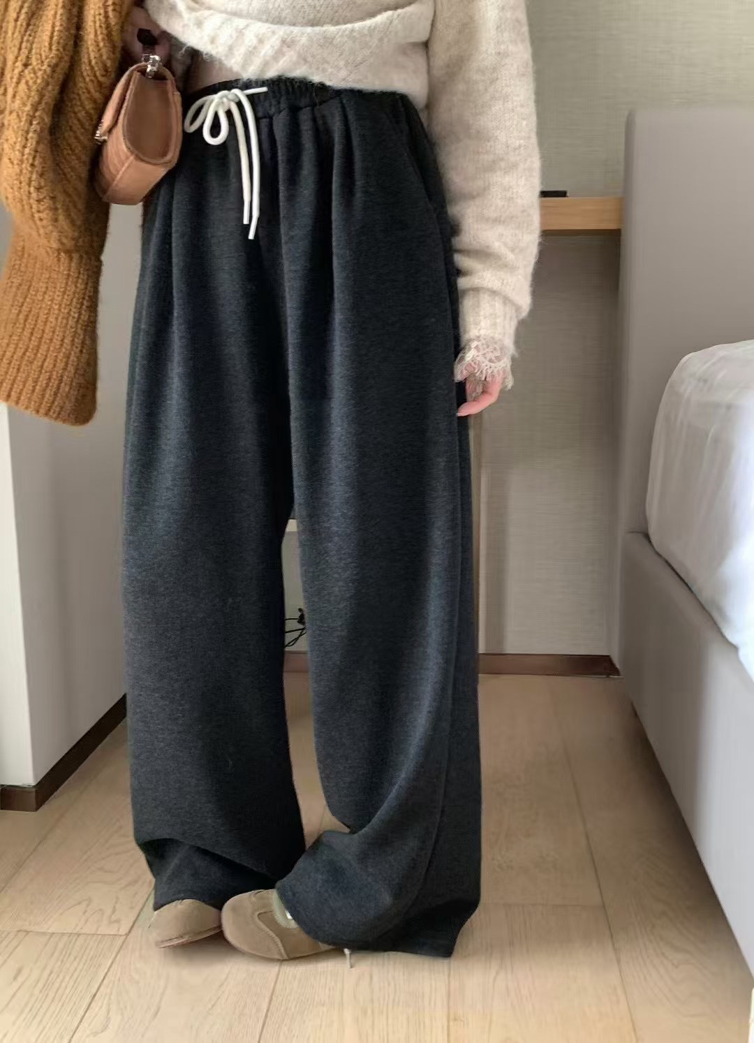 集體搶這條”四色加絨褲13