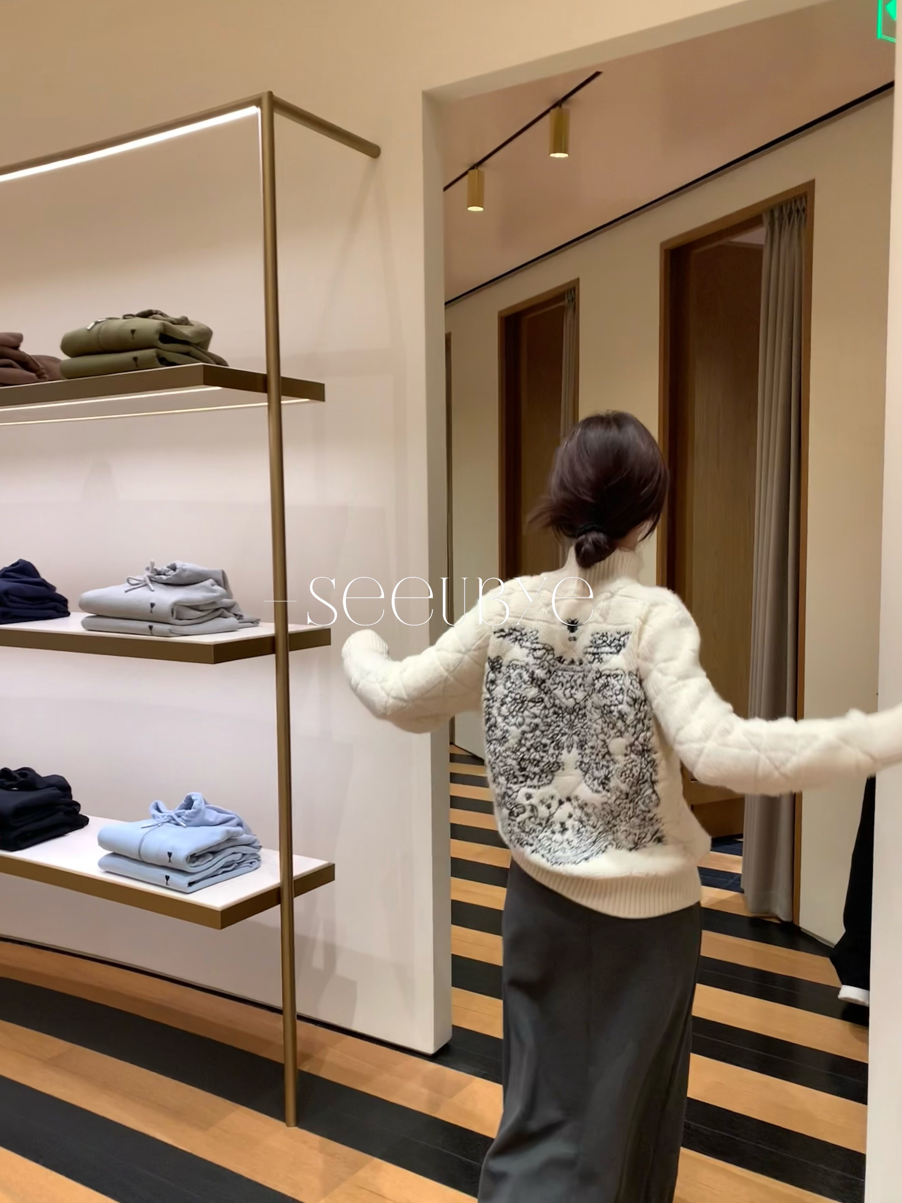 黑標線/D家厚實毛衣外套5