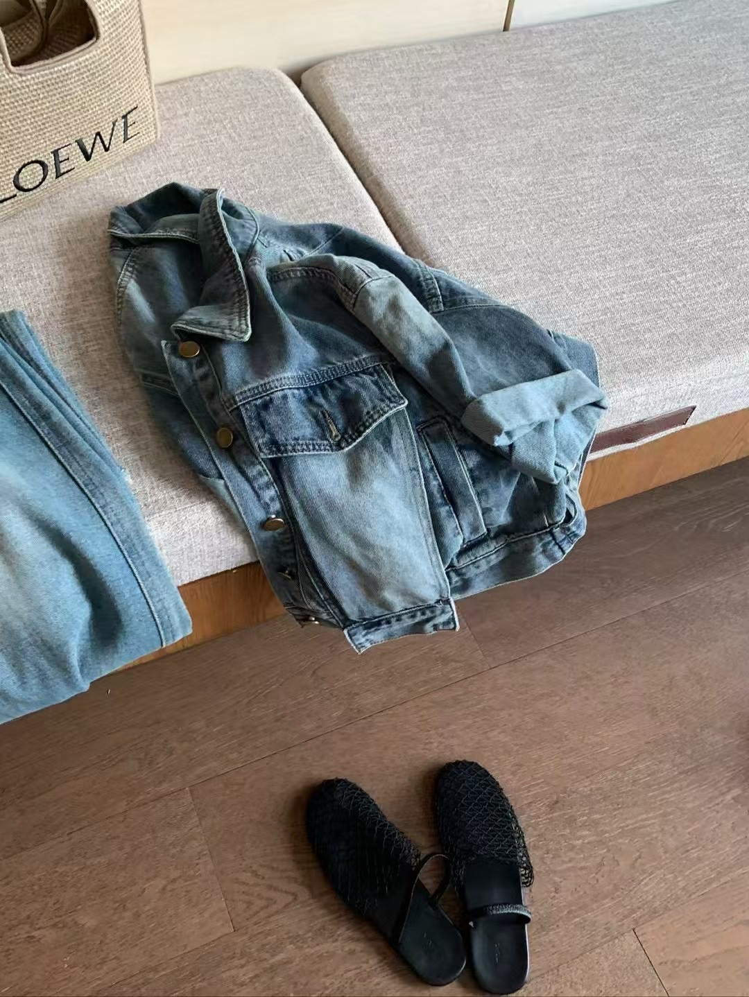 短袖牛仔外套12