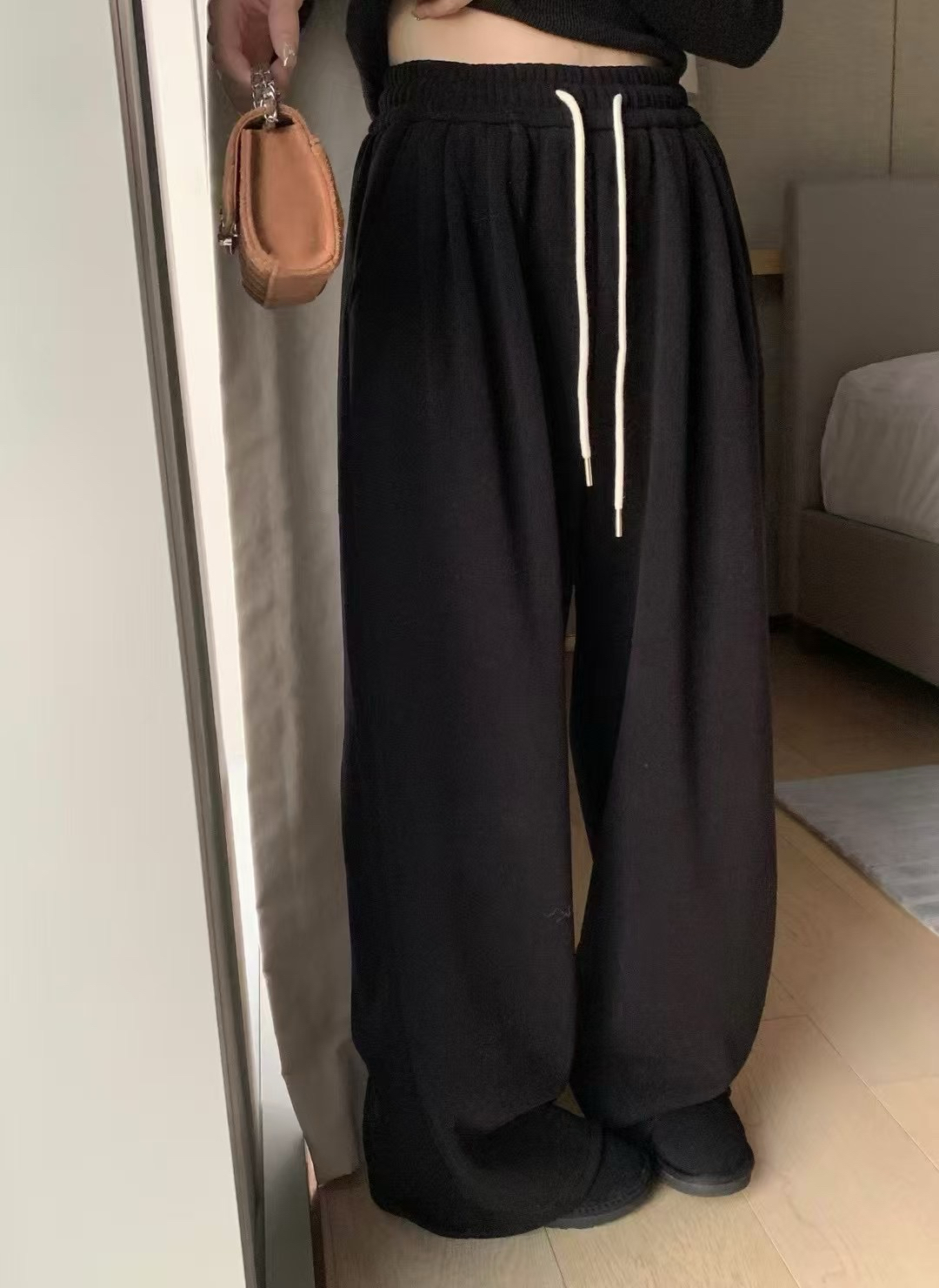 集體搶這條”四色加絨褲17