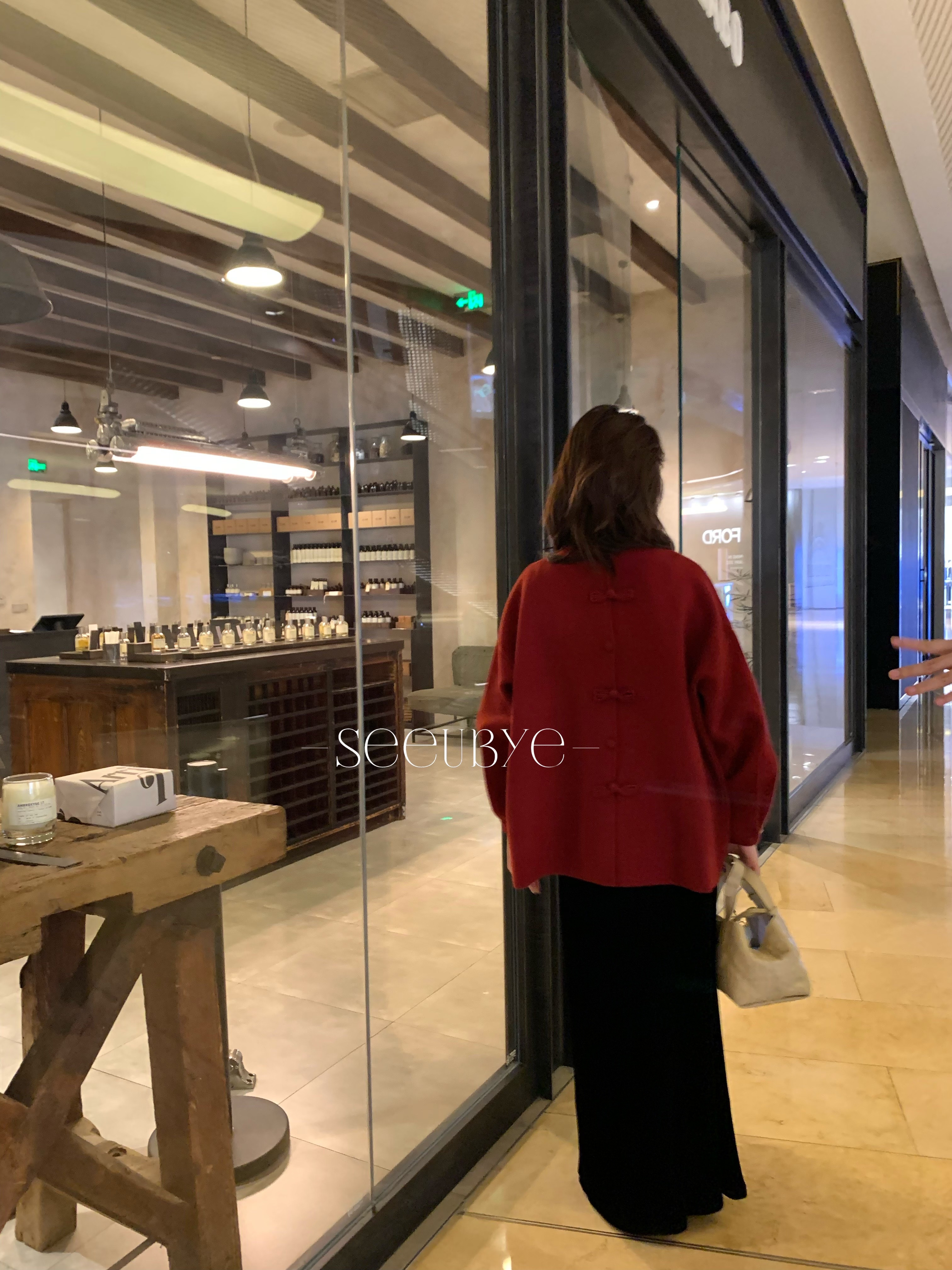 盤扣中國紅｜新年聖誕毛衣5