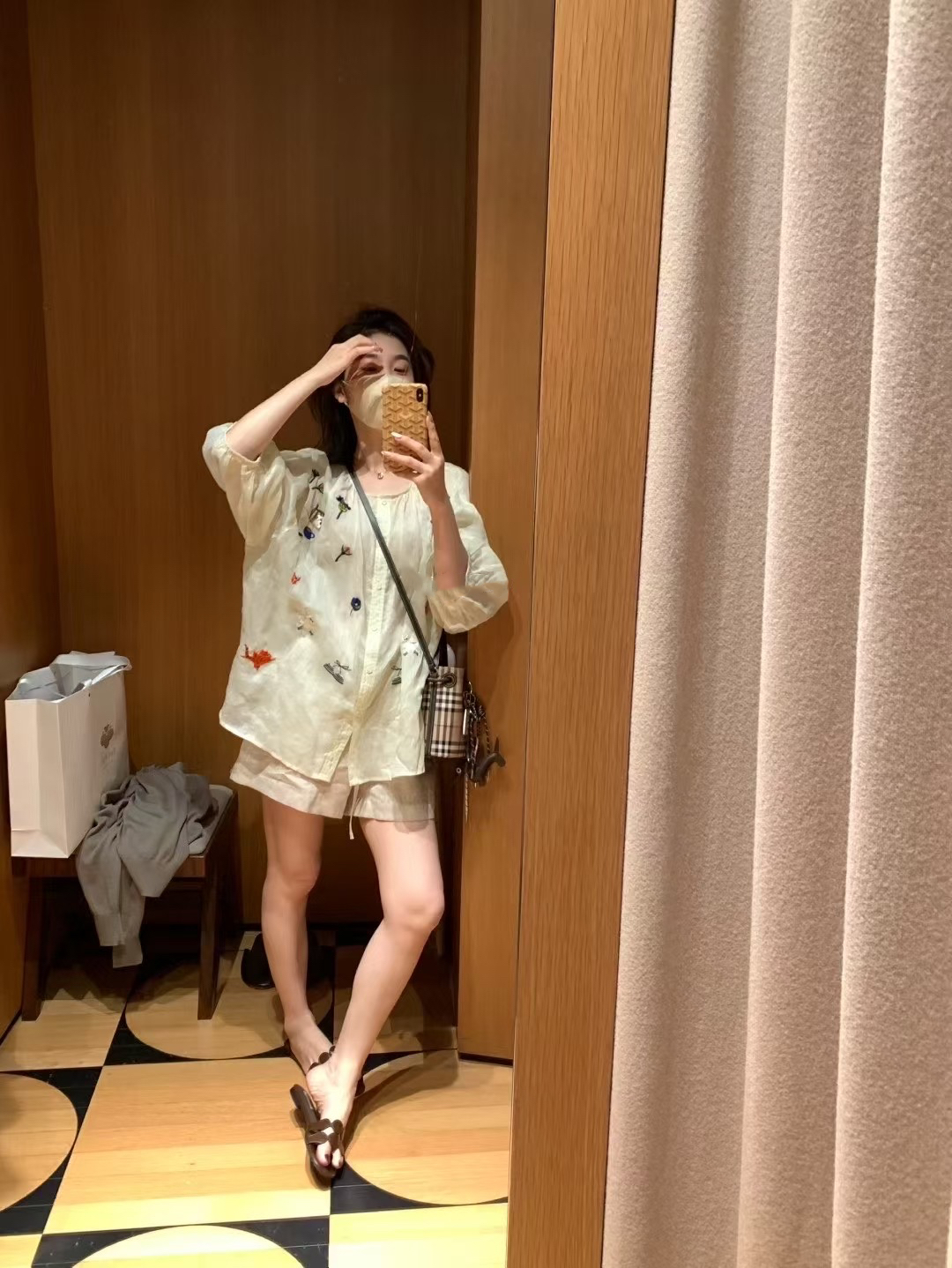 歐貨重工刺繡襯衫8