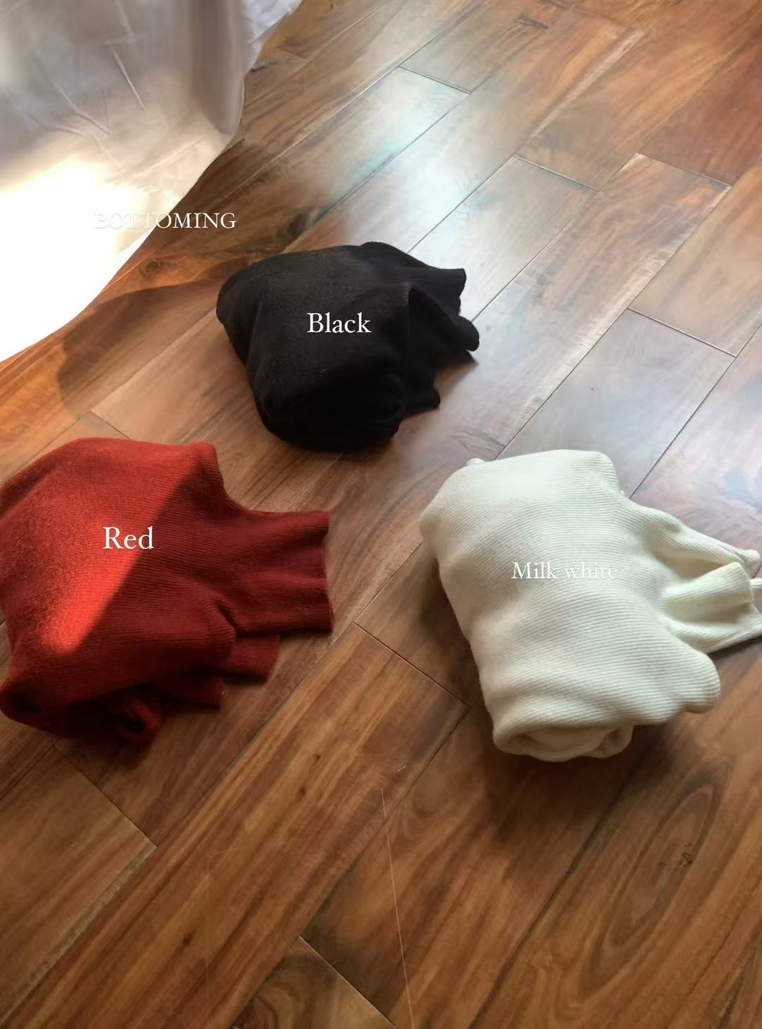 綿羊絨打底｜三色4