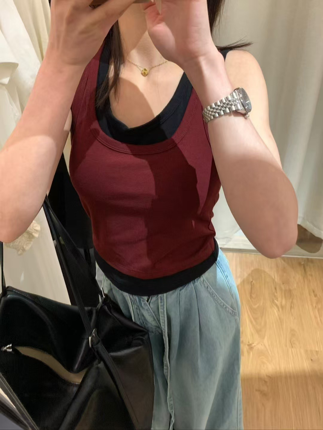 假兩件背心（帶胸墊）19