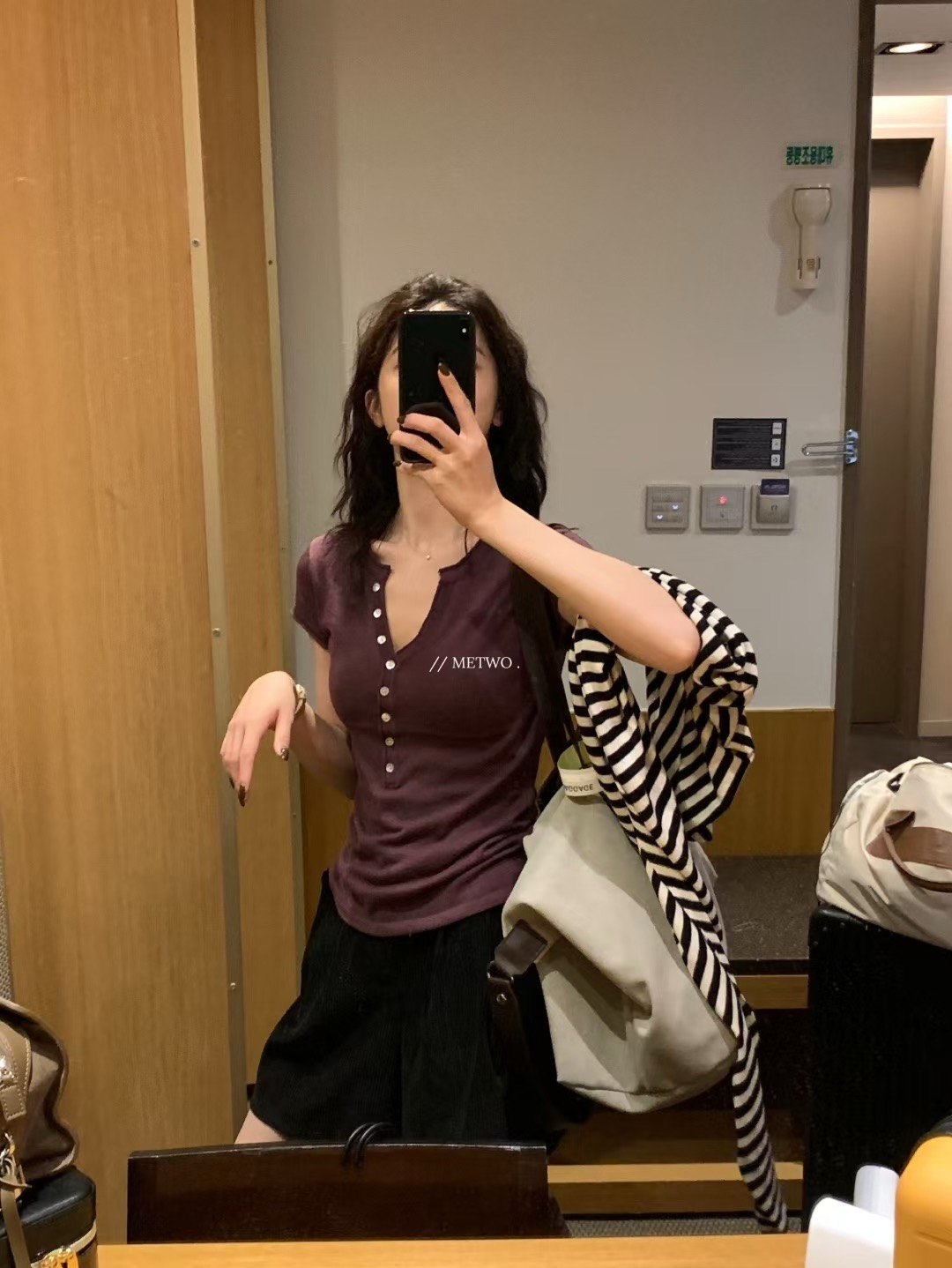 紙片人5色紐扣針織18