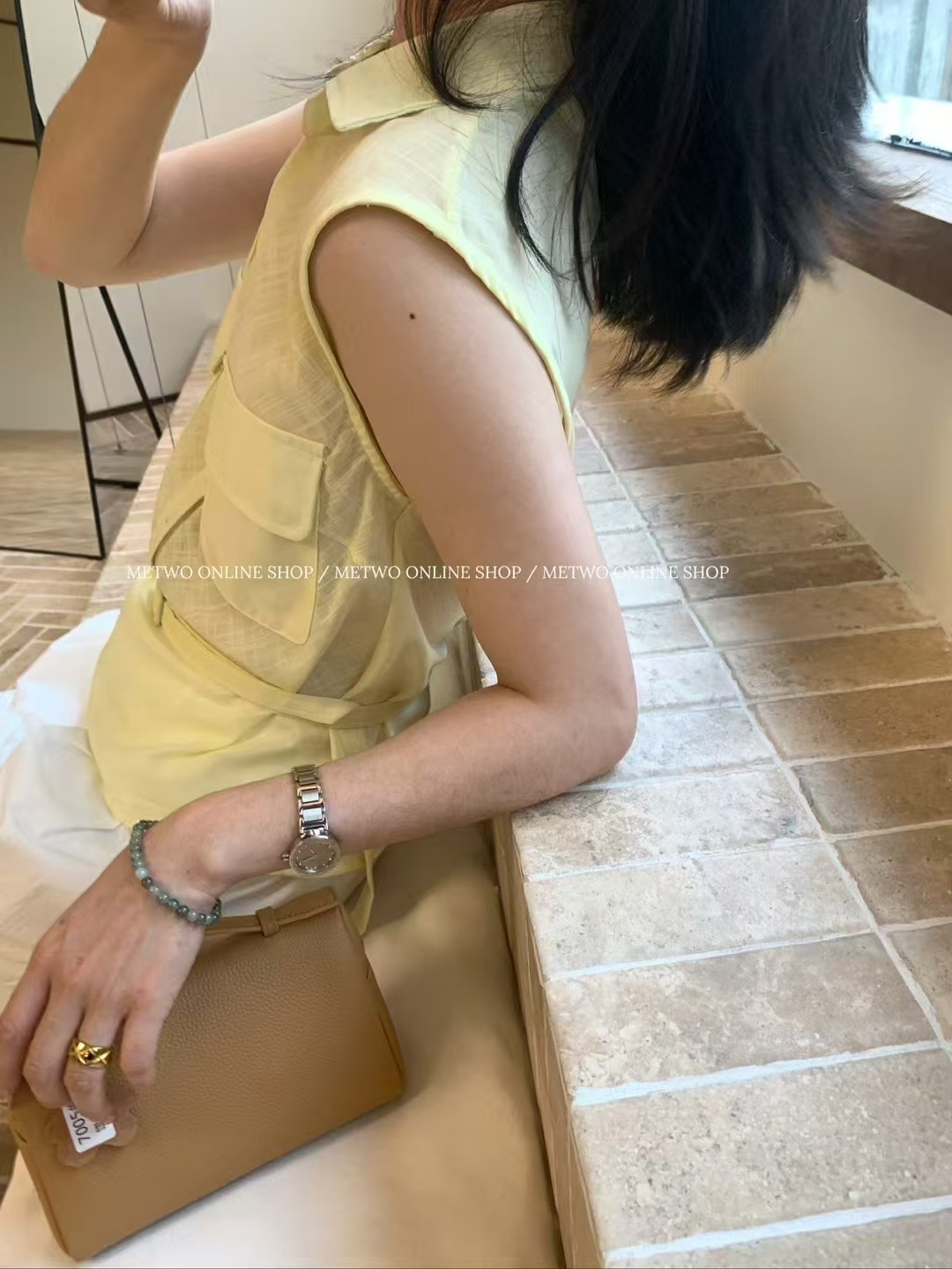 腰帶苧麻襯衫14