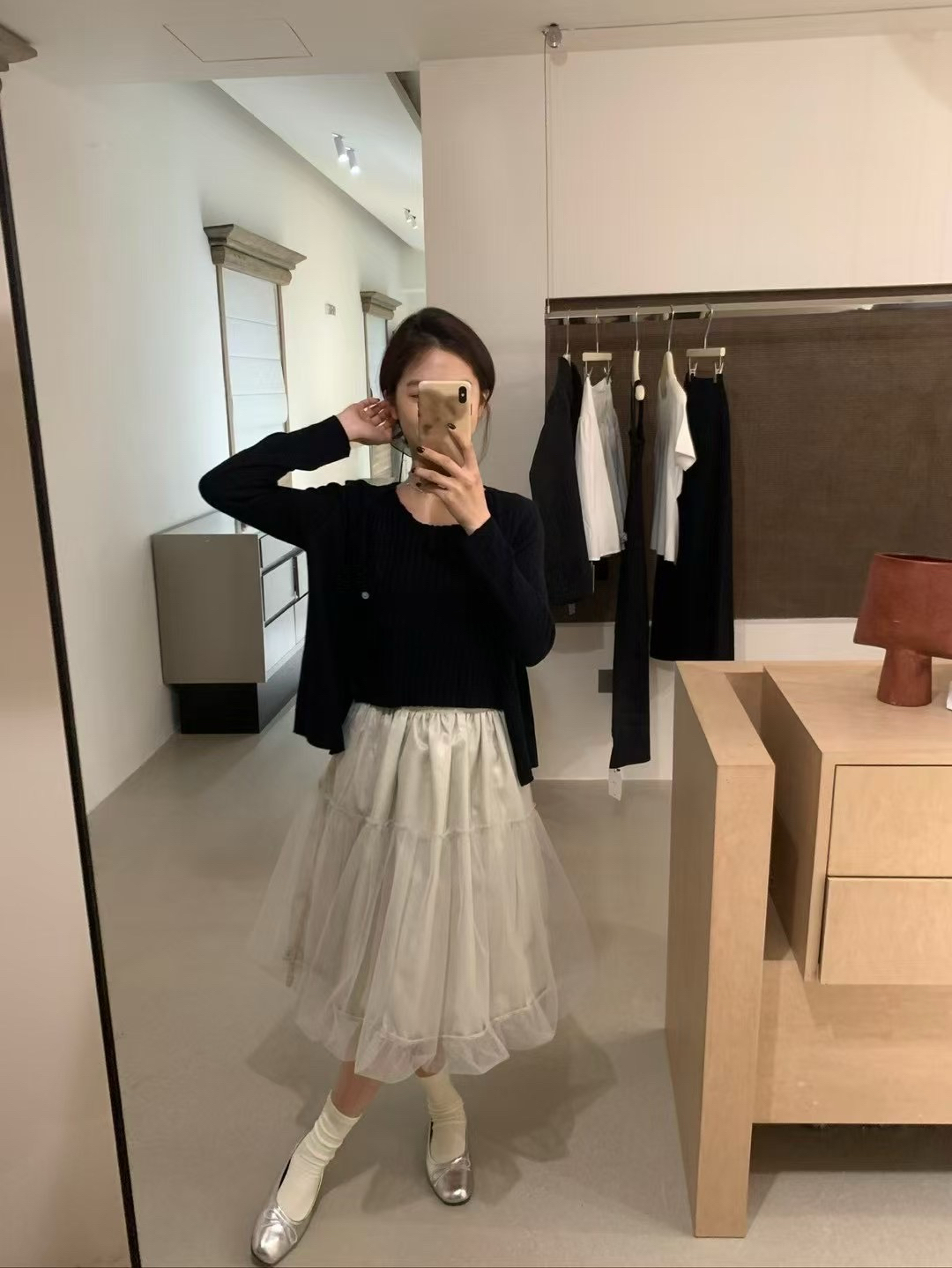 木耳背心➕開衫兩件套3