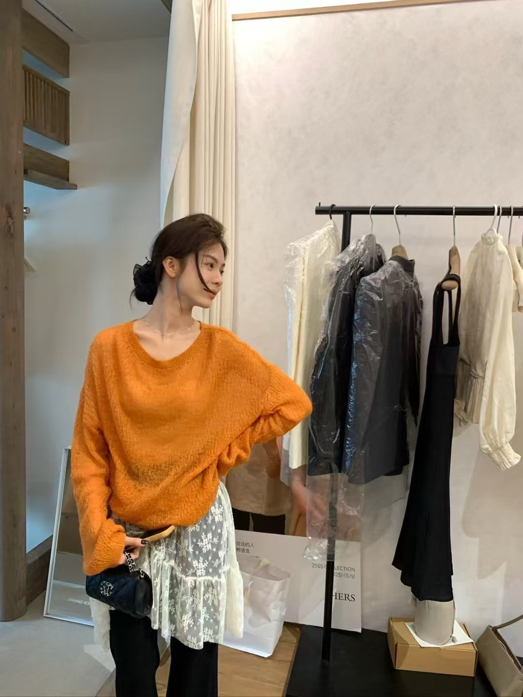 蓬蓬軟軟毛織22