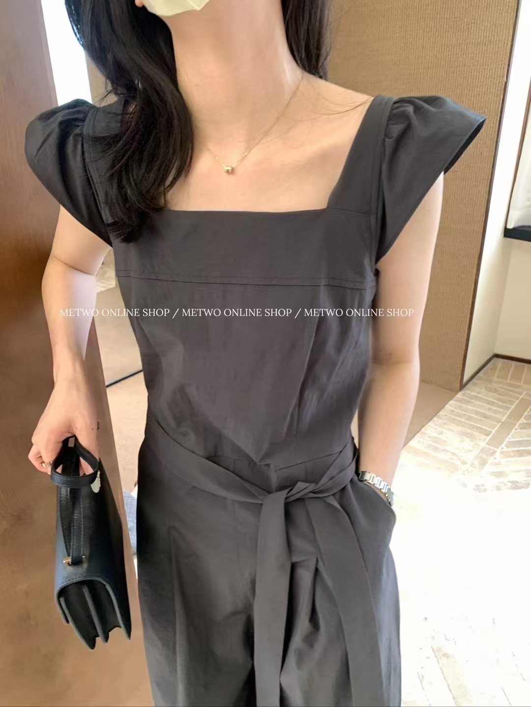 小飛袖工裝連體褲4