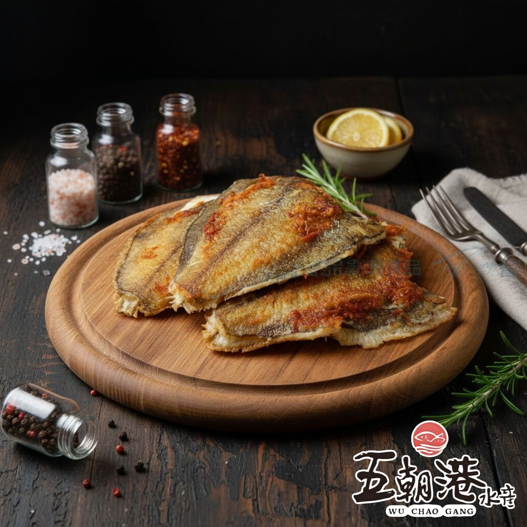 【五朝港水產】黃金鰈魚2片(500g±10%/包)1