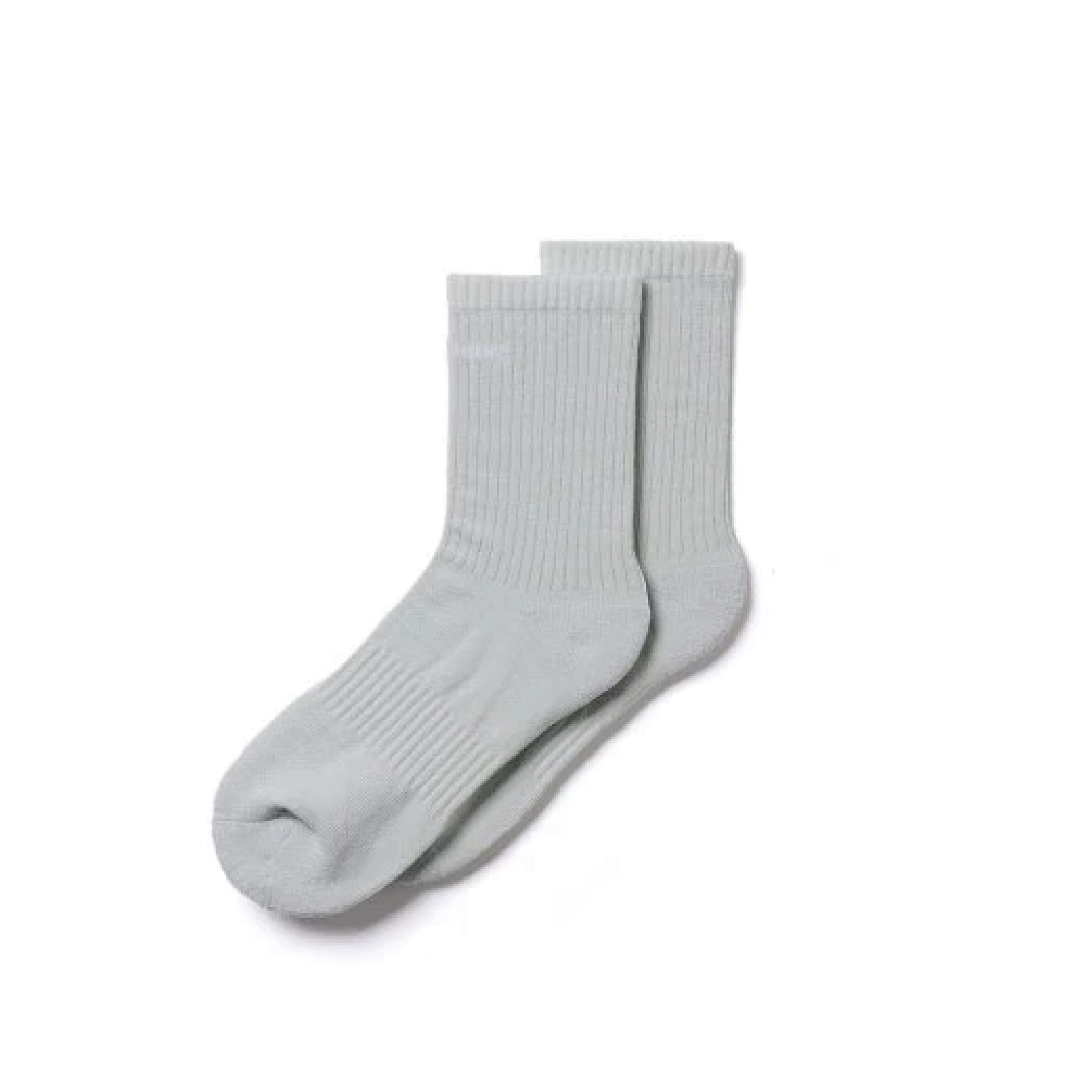 nozzle quiz Essential 中筒休閒襪 黑 白 透灰 透米 基本款 百搭 襪子 男女款 23-28cm7