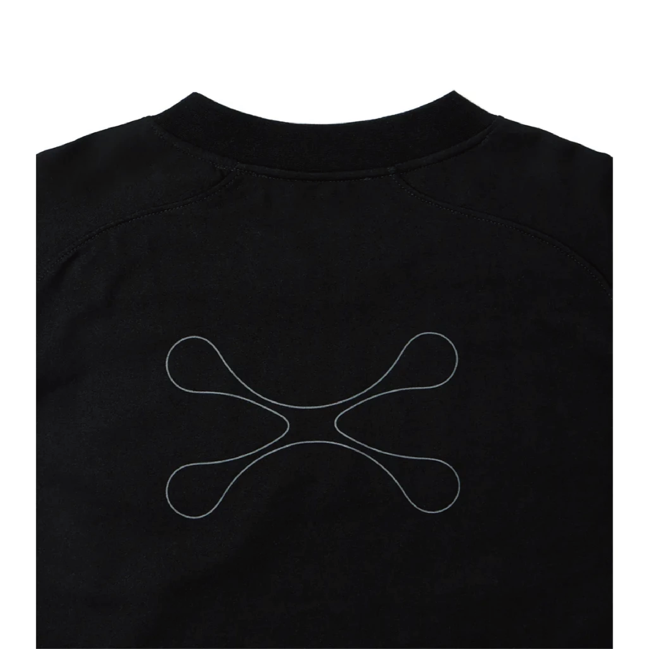 nozzle quiz Solid Football L/S Tee 足球上衣 長袖 異材質拼接 鐵灰 黑色 男女款4