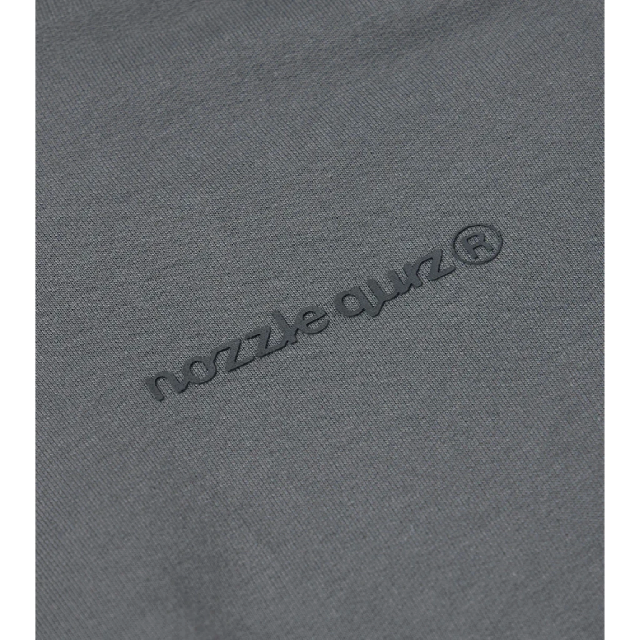 nozzle quiz Solid Football L/S Tee 足球上衣 長袖 異材質拼接 鐵灰 黑色 男女款9