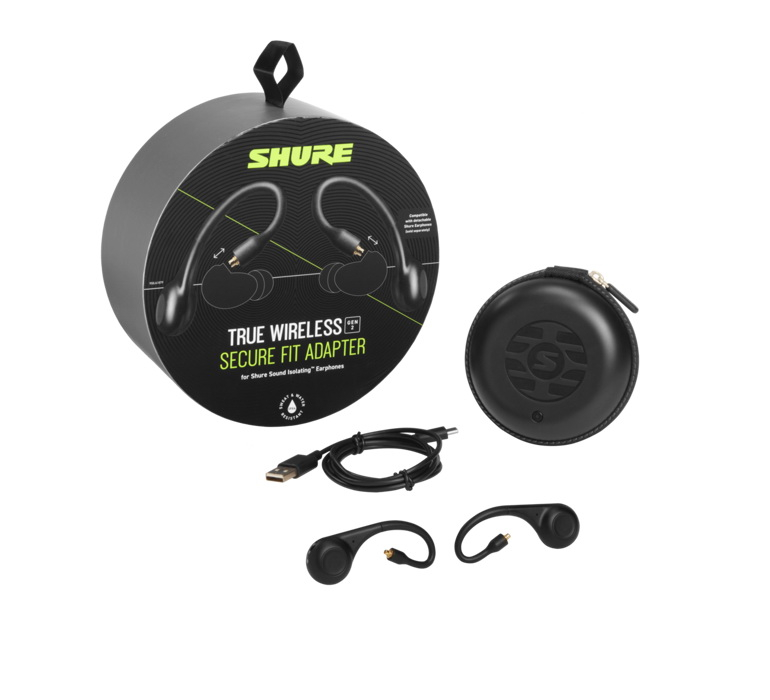 美國SHURE RMCE-TW2 真無線藍牙耳掛轉接線3