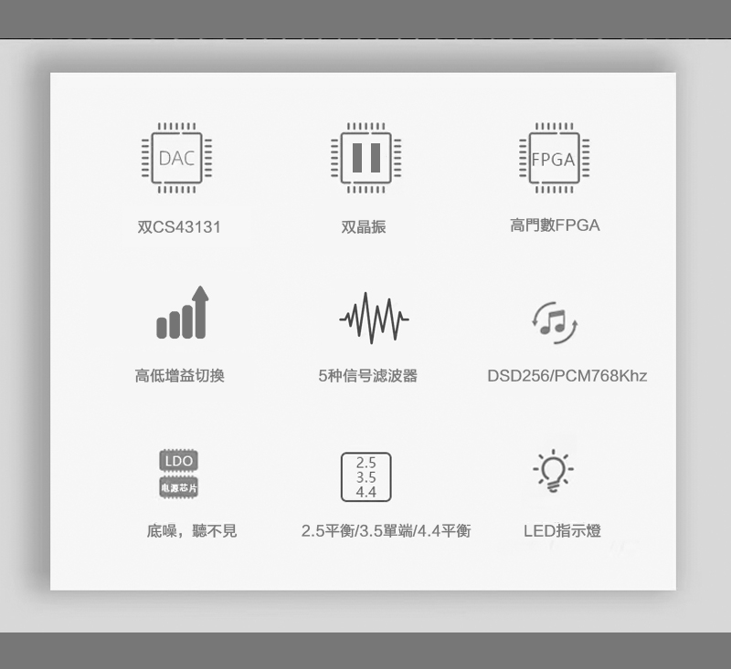 KUANG PAI 狂派 曼陀羅 隨身hifi解碼耳放DAC轉3.5/2.5/4.4平衡 隨身DAC CS431312