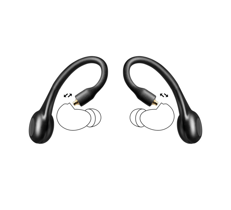 美國SHURE RMCE-TW2 真無線藍牙耳掛轉接線2