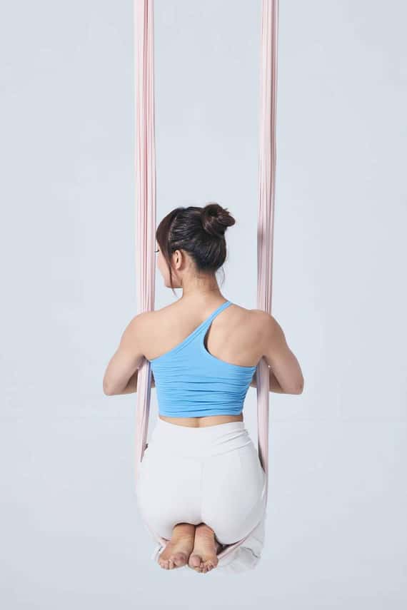 Dhyani 優雅單肩瑜珈內衣 鮮明藍 CON108BLU