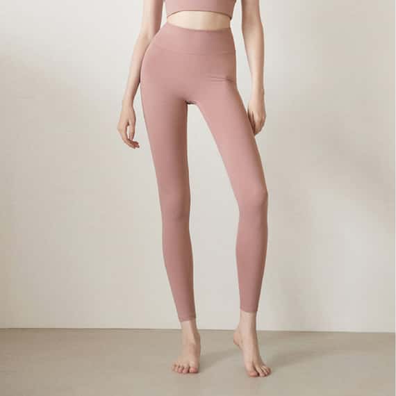 Parsley Allay 瑜珈裸感九分褲 粉彩紅 P22LG001PNK