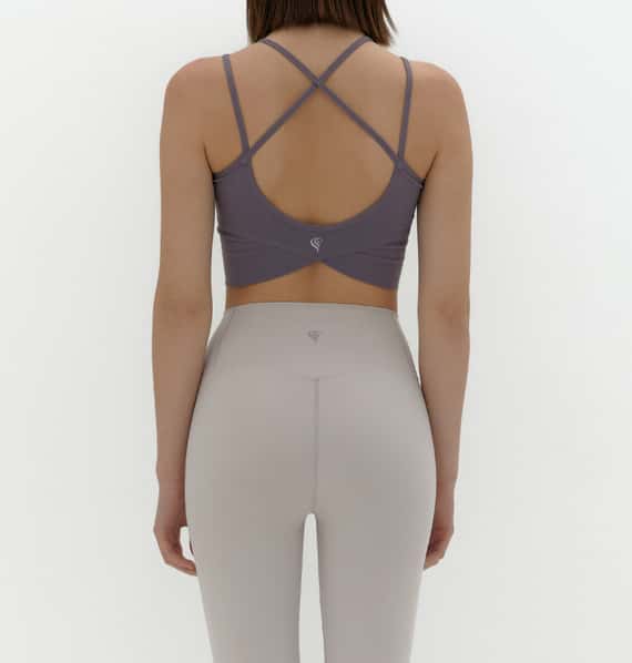 Conchwear 雙肩帶瑜珈內衣 紫色 CON074PUR