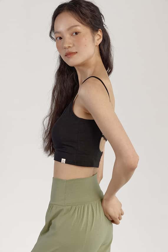 【熱銷補貨】Dhyani 瑜珈美背運動內衣 黑色 CON045BLK