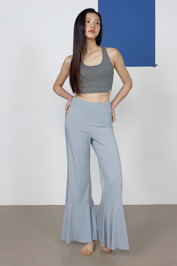 Dhyani 和諧靴型闊腿寬褲 天空藍 CON111BLU