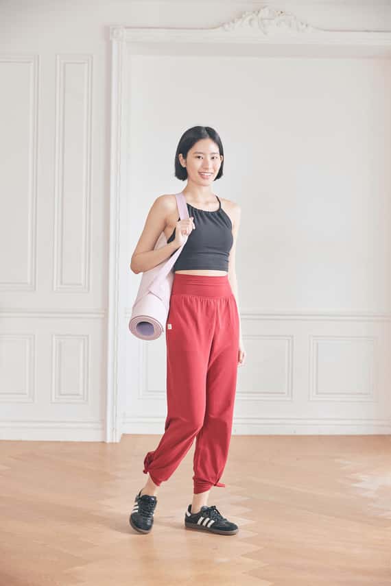 【6色】Sohamsoham 瑜珈抽皺造型胸墊短背心 黑色 SOH002BLK