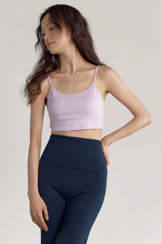 【熱銷補貨】Dhyani 扭結瑜珈內衣 薰衣草紫 CON087PUR