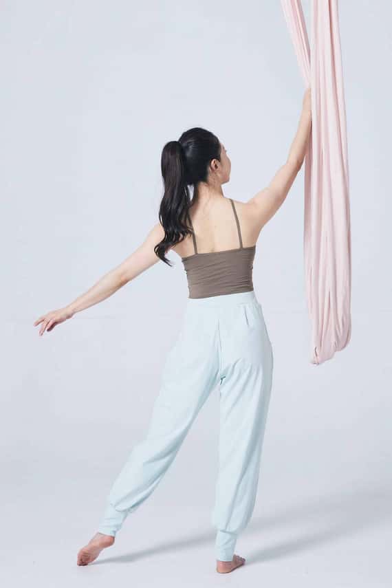 【5色】Front2line Micro Fresh 寬鬆版束腳寬褲 薄荷綠 各類運動適用