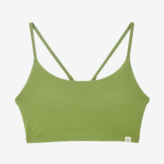 Dhyani 波浪瑜珈內衣 酪梨綠 CON093GRN