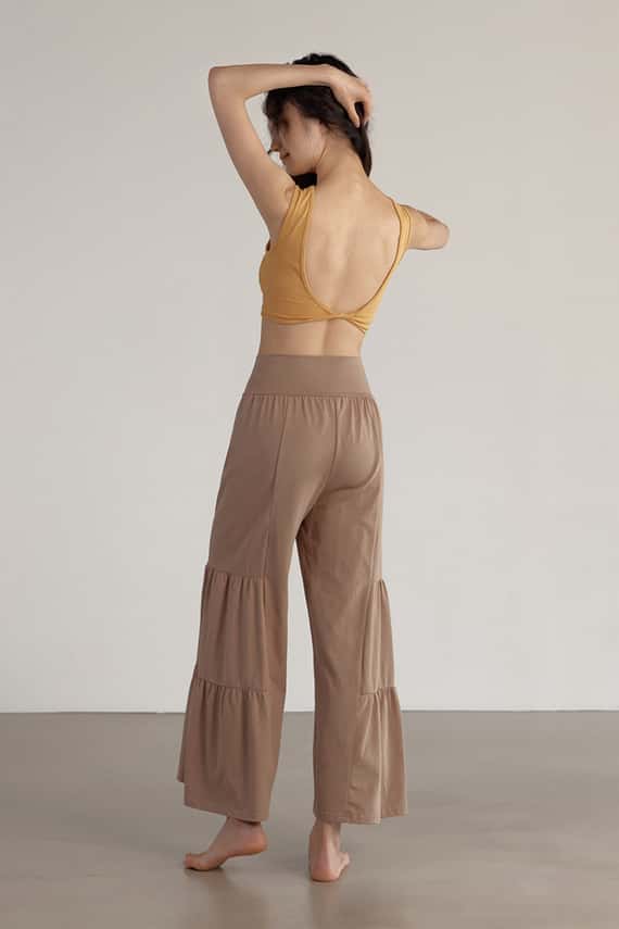 【熱銷補貨】Dhyani 修習瑜珈胸墊短背心 起司黃 CON016YEL