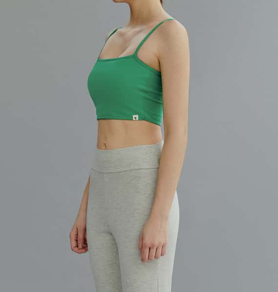 Conchwear 平口肩帶瑜珈內衣 綠色 CON070GRN