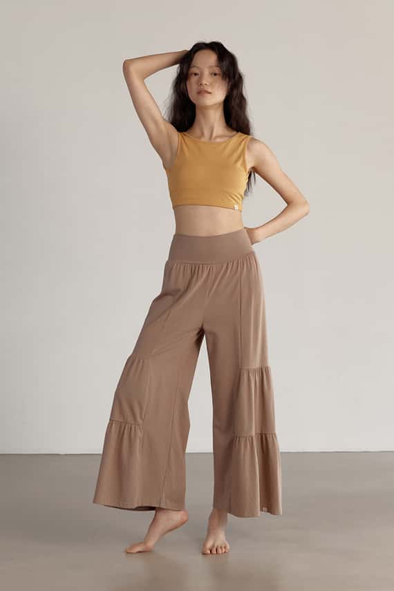 【熱銷補貨】Dhyani 修習瑜珈胸墊短背心 起司黃 CON016YEL