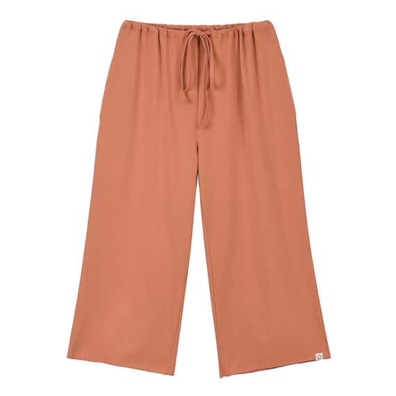 Dhyani 靈活八分瑜珈寬褲 橙橘色 CON129ORG
