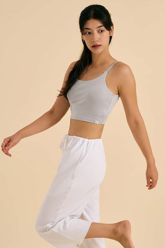 Dhyani 光輝瑜珈內衣 淺灰色 CON126GRY