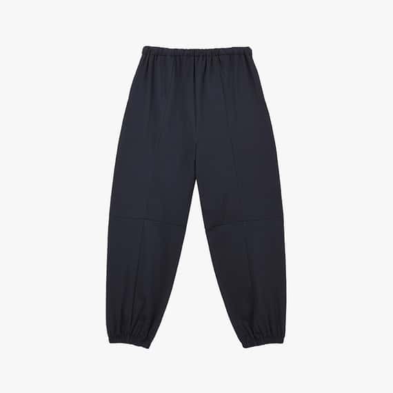 【熱銷補貨】Dhyani 悠閒漫步束腳寬褲 深海藍 CON082NAV 男女通穿