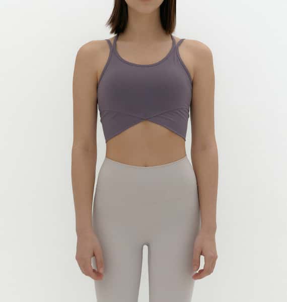 Conchwear 雙肩帶瑜珈內衣 紫色 CON074PUR