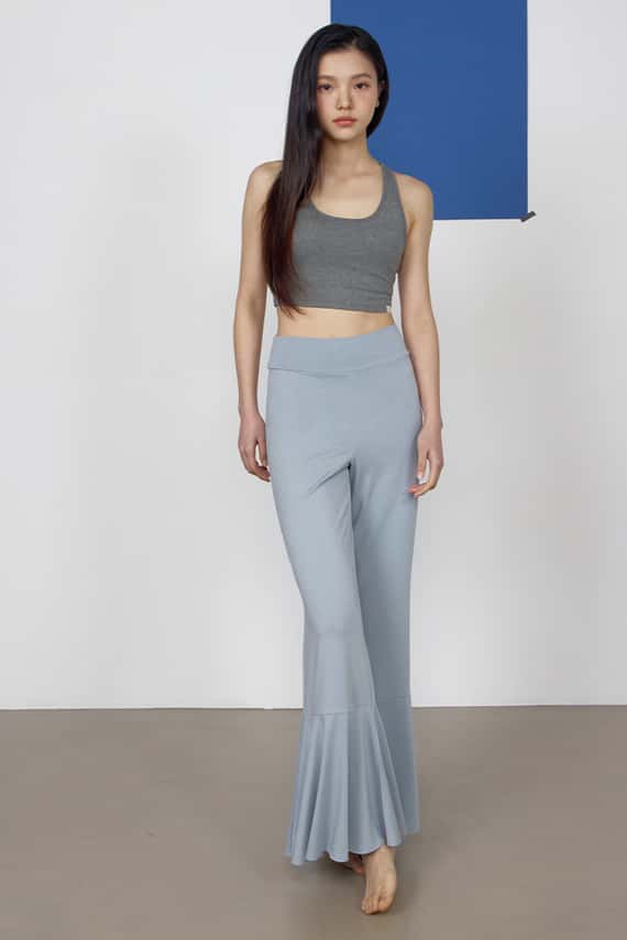 Dhyani 和諧靴型闊腿寬褲 天空藍 CON111BLU