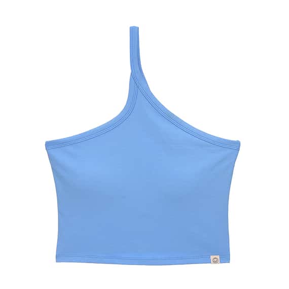 Dhyani 優雅單肩瑜珈內衣 鮮明藍 CON108BLU