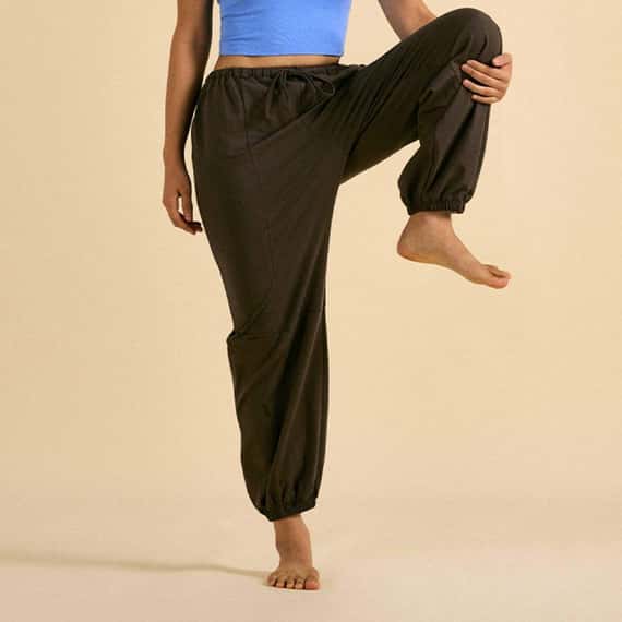 【熱銷補貨】Dhyani 悠閒漫步束腳褲 棕色 CON082BRN 男女通穿