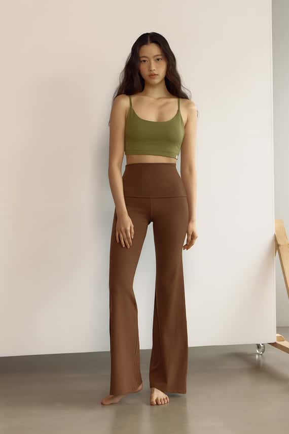 Dhyani 波浪瑜珈內衣 酪梨綠 CON093GRN