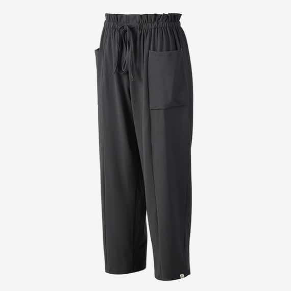 【熱銷補貨】Dhyani 瑜珈寬鬆款口袋八分褲 深灰色 CON024CHC