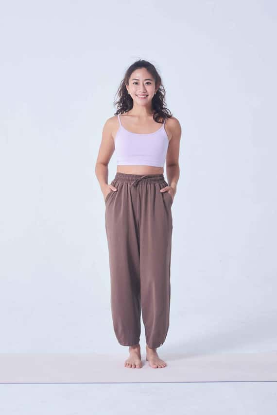 【熱銷補貨】Dhyani 扭結瑜珈內衣 薰衣草紫 CON087PUR