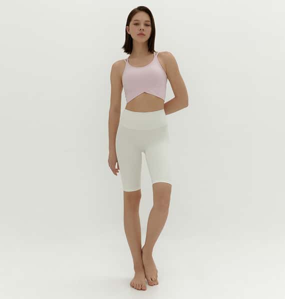 Conchwear 雙肩帶瑜珈內衣 淺粉紅 CON074PNK