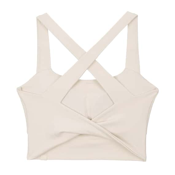 Dhyani 月光瑜珈扭結內衣 象牙白 CON128IVY