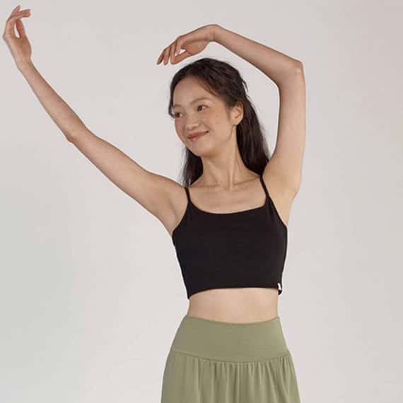 【熱銷補貨】Dhyani 瑜珈美背運動內衣 黑色 CON045BLK