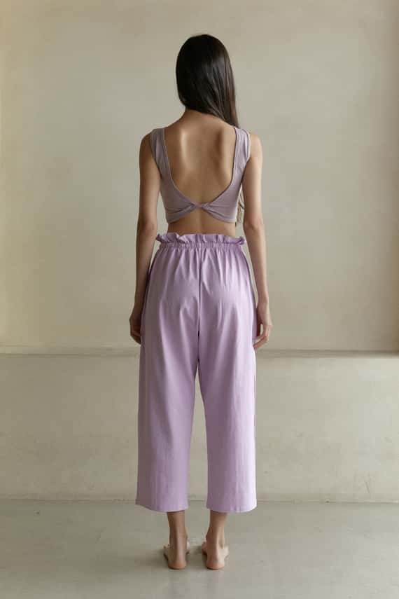 【熱銷補貨】Dhyani 修習瑜珈胸墊短背心 薰衣草紫 CON016LAV