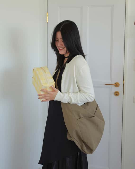 rest in hope 雙面用托特包（附贈內膽包）